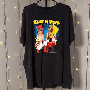 Lee Black Salt N Pepa Graphic Tee